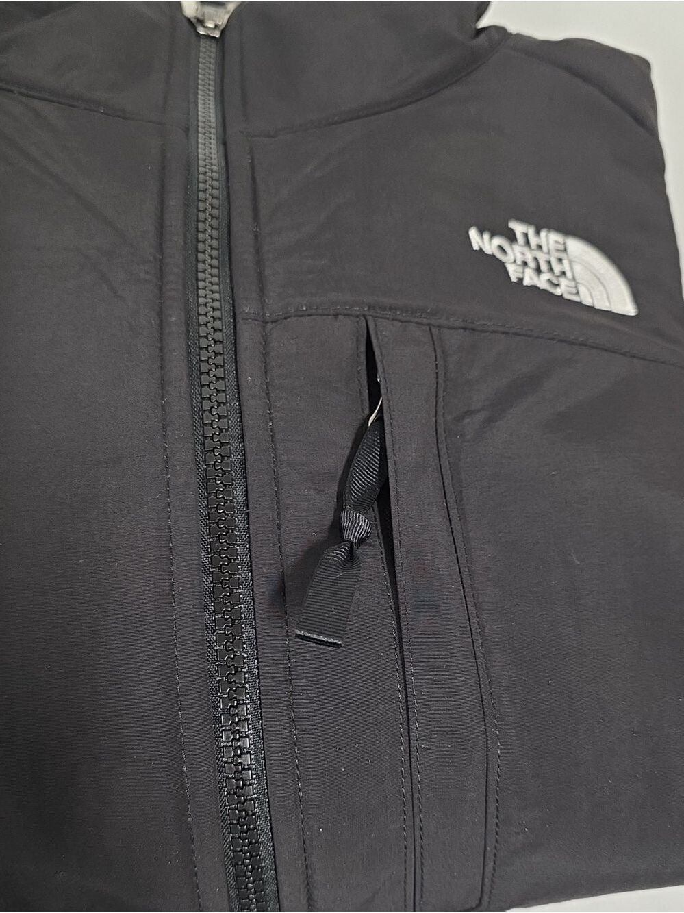 NWT Women's The North Face Retro Denali Fleece Jacket White Dune Black, Size XL - Picture 15 of 15